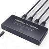 Fast Speed RJ45 Ethernet Splitter 7 Port Networking Hubs Supports 1000Mbps Data Transfer And ABS Housing