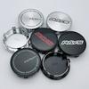 4pcs/Set O.D 54mm/I.D 50MM Rays Logo Emblem Car Wheel Center Rim Hub Caps Wheel Dust-proof Cover Car Fasion Styling Accessories