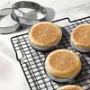 Stainless Steel Double Rolled Edge Mousse and Bread Tower Mold Cookie & Cake Ring for Baking.
