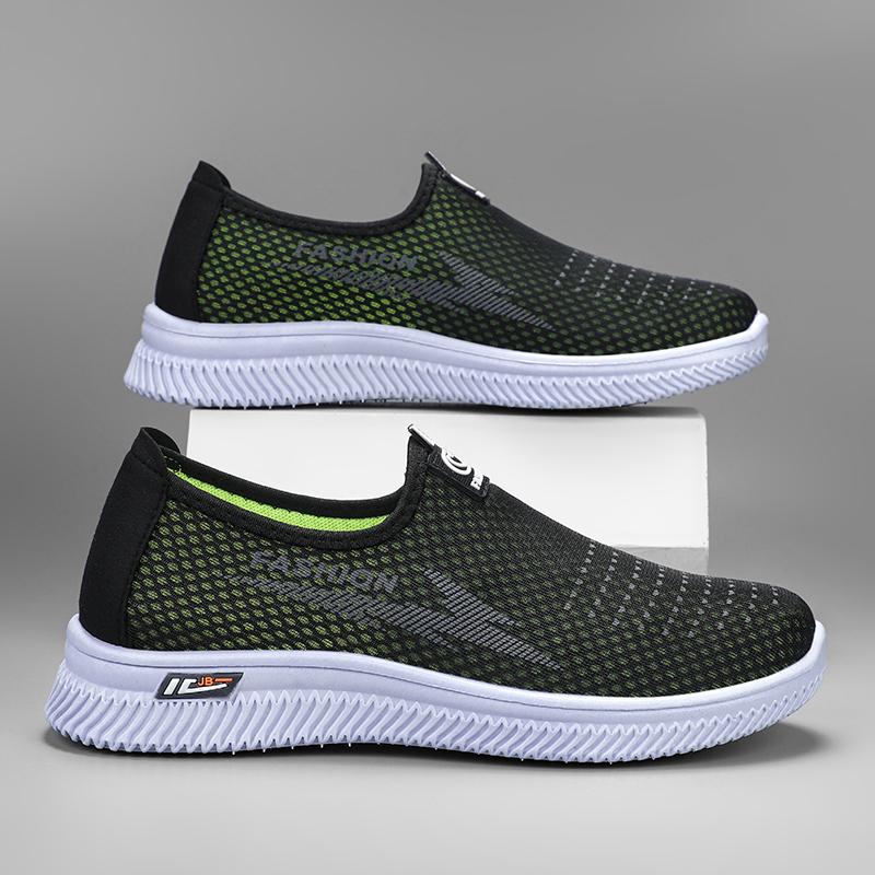 

Кроссовки для мужчин Летние Дышащие Уличные Противоскользящие Походные Ботинки Удобные Сетчатые Повседневные Туфли на Платформе для Вождения Tenis Homem 44