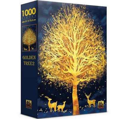 Alok Golden Tree 2 Jigsaw Puzzle AL3023, Mixed Colors, 1000 Pieces Jigsaw Puzzle, Childrens Games, Educational Toys