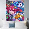 Virtual Idol HHatsunes MikU Colorful Tapestry Wall Hanging Bohemian Wall Tapestries Mandala Wall Hanging Sheets