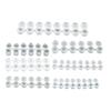 Contenant de Rangement Pratique 6/8 Bandes Bandes de Peinture Vides Pots de Peinture