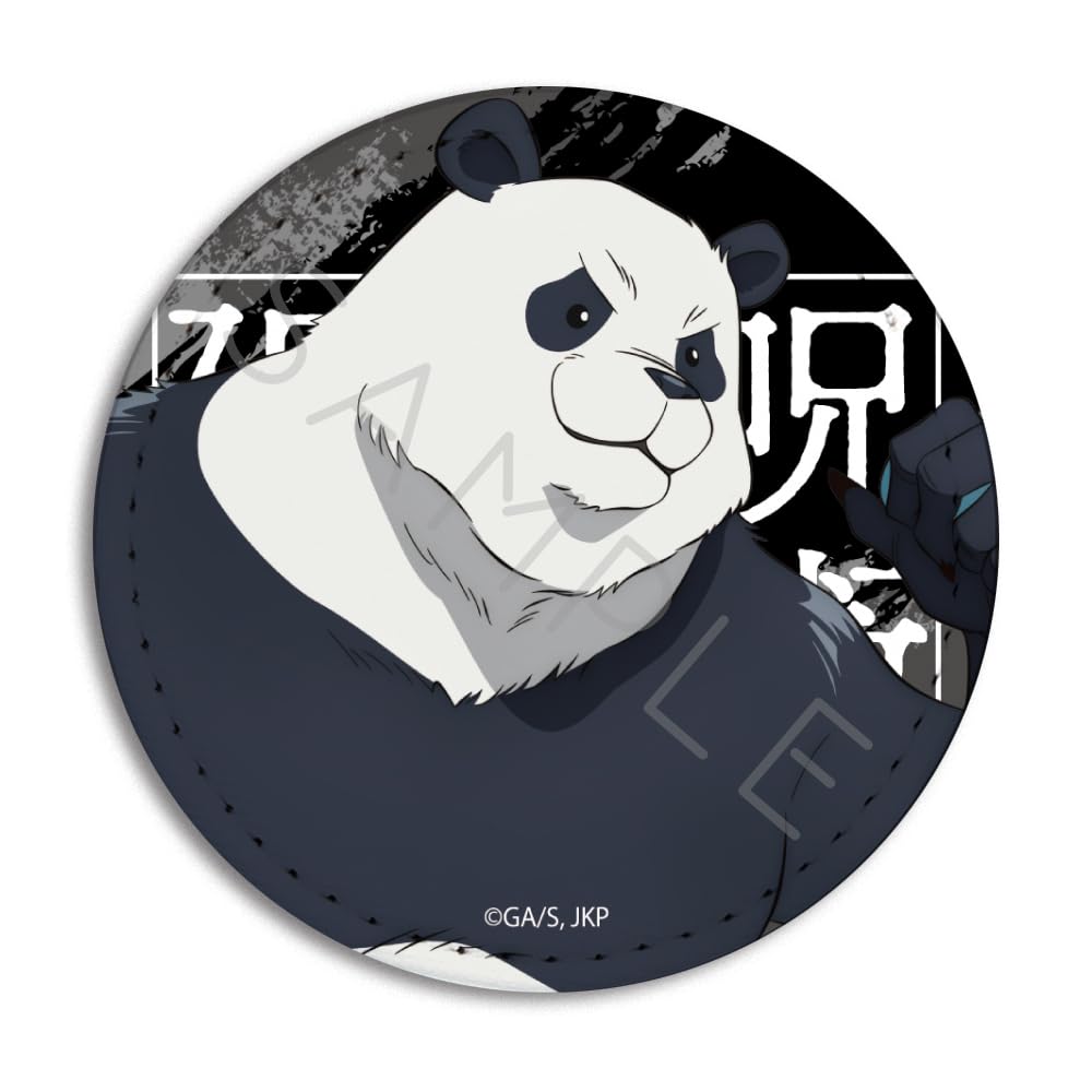 TV Anime Season 2 4th Edition Leather Badge TF "Jujutsu Kaisen" [Panda] [Round]