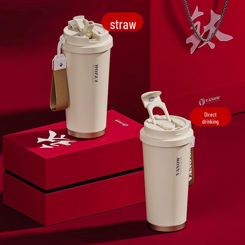 Vanow Pure Titanium Insulated Portable Mug 500ml