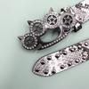Rhinestone Tiger Claw Buckle Belt - Y2K Punk Rivet Women's Snake Skin Belt
