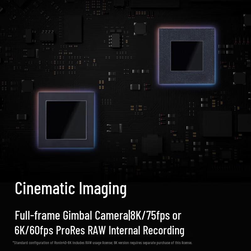 DJI Ronin 4D Full-Frame 4-Axis Cinema Camera with Zenmuse X9-8K & Focus Motor (CN version)