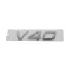 Lettere 3D Premium V40 V50 per Svezia SUV Off Road auto Cofano Parafango baule Coda Posteriore Decalcomania Emblema Badge Adesivo