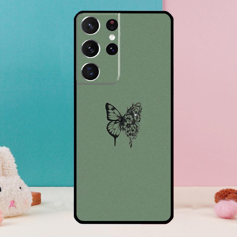 

Cute Butterfly Phone Case For Samsung Galaxy S25 S23 S22 S21 Ultra S9 S10 S20 Plus S24 FE Funda Cover Shell Galaxy S24