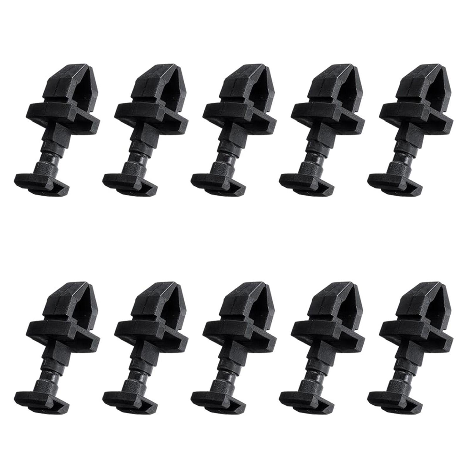 

10pack/lot 10PCS RV Refrigerator Vent Clips For Norcold 617772 Replacement Refrigerator Clips 617772 чёрный