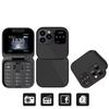 I16pro Foreign Trade Flip Mini Mobile Phone F15 Button Elderly Machine Dual Card 2G Multi-language