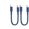 1-3PCS Short 30cm Type C to USB C Cable Fast Charging Power Bank Data Cord or Samsung iPhone15 Xiaomi Phone USB C Data Cable