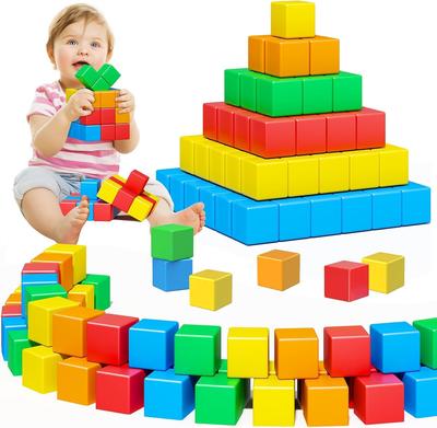 HIWO Kostka Magnetyczna, 53-elementowe bloki magnetyczne 30 mm, Puzzle 3D, Klocki, Zabawka edukacyjna, Kształty 3D, Matematyka, Magnesy, Trening mózgu, Wczesny