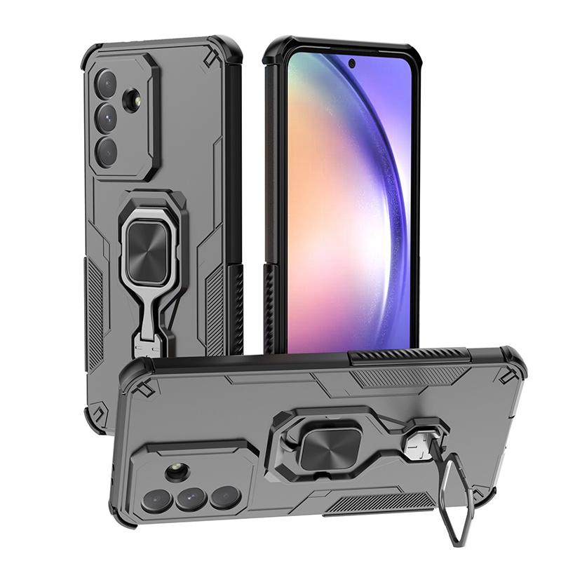 Armor Phone Case For Samsung Galaxy A26 A36 A56 A16 A25 A35 A55 5G A17 A06 4G A 17 16 26 36 56 Car Magnetic Ring Back Cover