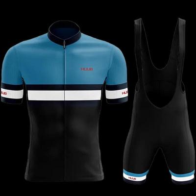 Lishi Men's Road Cycling Race Jersey and Shorts Set
