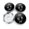 4pcs 56/60mm Car Wheel Center Hub Cap Rim Cover Emblem Stickers For Renault DUSTER Megane 2 3 Clio 4 Captur Kadjar Fluence