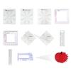 Acrylic Ruler Patchwork Ruler Fabric Cutting Ruler Sewing Ruler for Quilting 6XDE