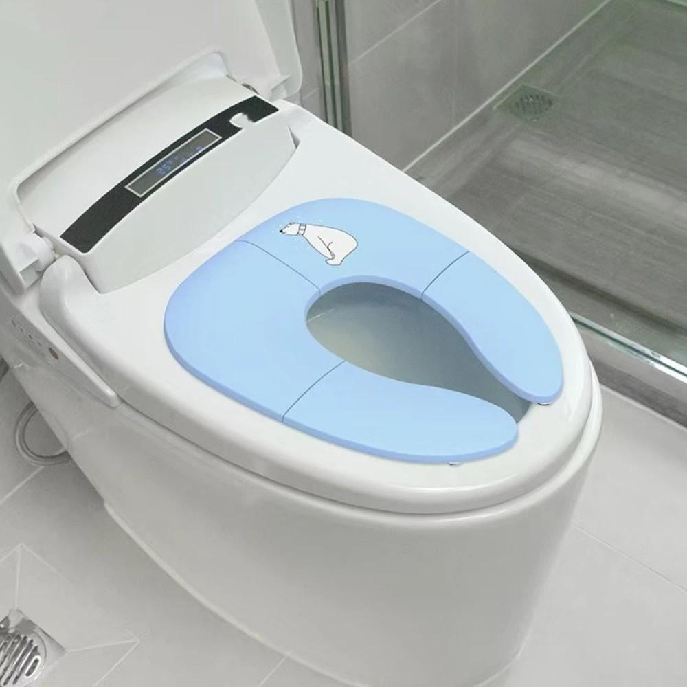 Washable Baby Travel Toilet Seat Cartoon Travel Potty Seat Toilet Training Seat  Public Restrooms