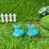 10 Pezzi Luminescenti Lumaca Mini Statuetta Micro Paesaggio Decorazione Casa Accessori Giocattolo