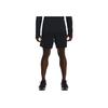 Under Armour Solid Color Brand Logo Loose Fit Sports Shorts Men Shorts Black 1377879-001