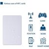 NTAG215 Waterproof PVC NFC Tags - Blank 13.56MHz Cards, 504 Bytes TagMo Compatible