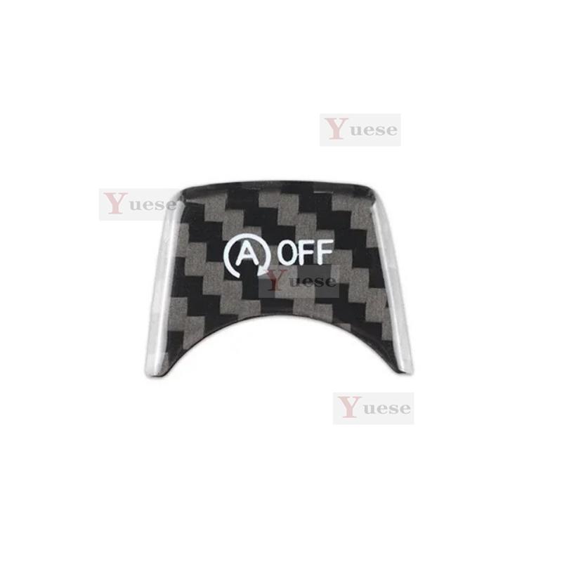 

For BMW F30 F31 F32 F33 Car Engine Start Stop Button Cover Real Carbon Fiber Sticker