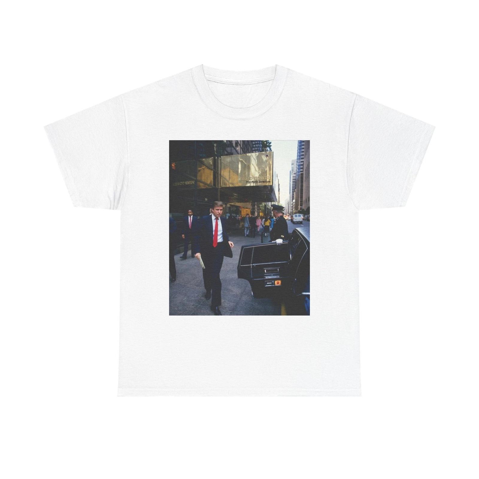 Men s and Women s T-shirts Trump New York 90s Graphic L