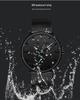 Men's Black Luminous Quartz Sports Watch - Trendy Waterproof Wristwatch