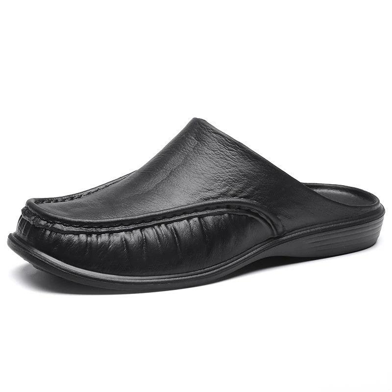 Men EVA Slippers Slip on Flats Shoes Beach Sandals Home Shoes Size 40-47