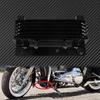 Motorcycle Oil Cooler Radiator Water Tank For Harley Touring Street Glide Road King Road Glide FLHR FLHTC 09-11 12 13 14 15 16