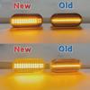 2Pcs Dynamic LED Car Side Marker Lights Repeater Signal Lights For VW Volkswagen Bora Golf 3/4 Passat Polo Sharan Seat Ford