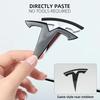 For Tesla Model 3 Mode Y Zinc Alloy Car Front Hood Logo Sticker Styling Auto Body Rear Trunk Emblem with Radian Accessories