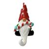 Christmas Gnome Figurine Cartoon Sitting Faceless Dwarf Resin Statue Sculpture Home Office Desktop Decoration Ornament
