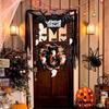 Halloween Black Bat Hanging Garland Decoration Spider Skull Ghost Pumpkin Ceiling Streamers for Outdoor Indoor Wall Door Room Decor
