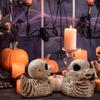 Cute Halloween Ornament Resin Halloween Duck Skeleton Sturdy Halloween Decoration Prop  Outdoor
