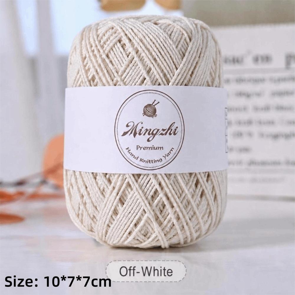 Blended Fiber Hand Knitting Yarn 1.2mm Crochet Yarn Durable Organza Yarn Bags Hats Baskets