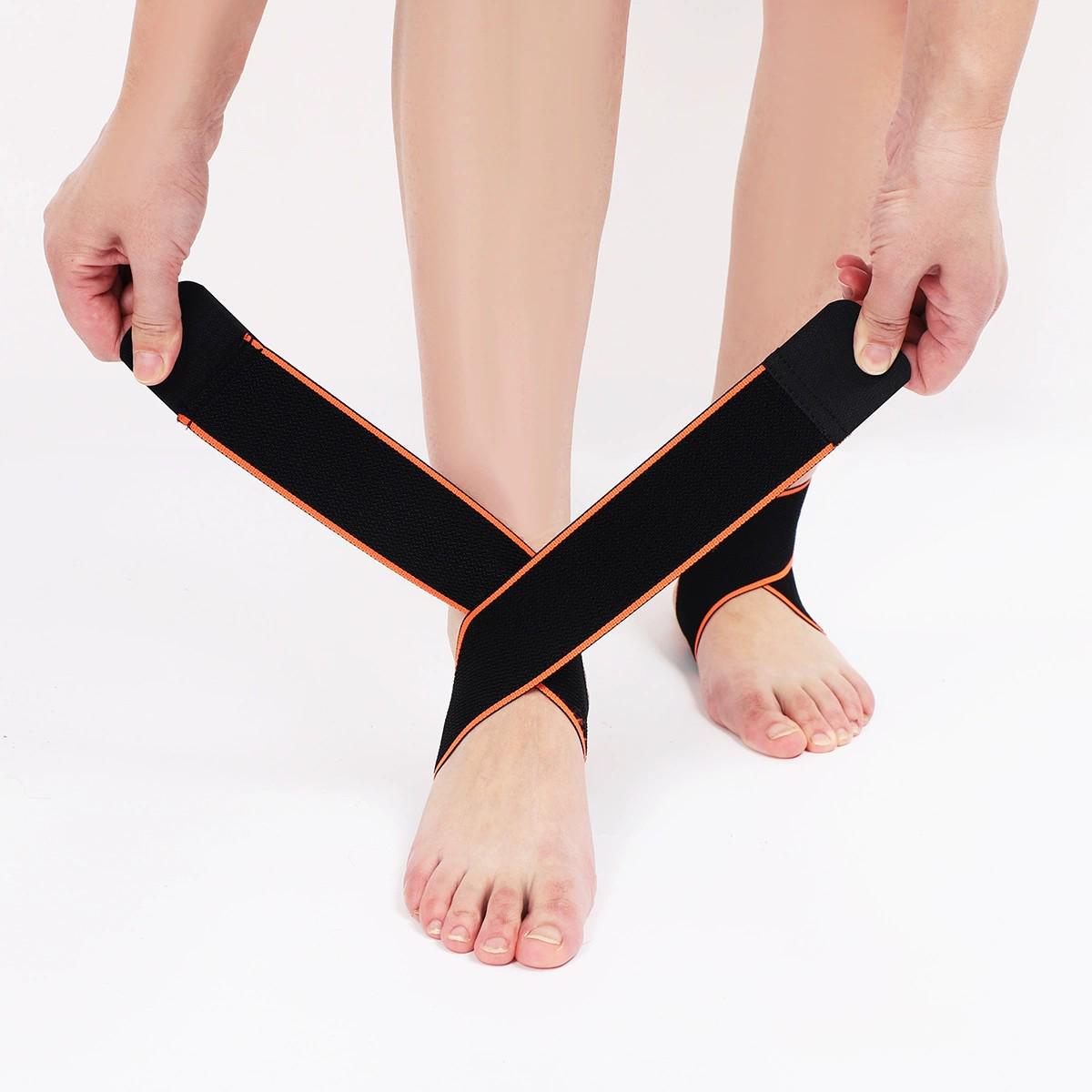 

Pressurized Ankle Support Bandage for Sports and Sprain Protection помаранчевий