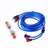 Car Amplifier Wiring Kit 1 Set for Subwoofer Audio System Installation Efficient Signal Transmission for Crystal Clear Bass Output