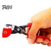 Metal Snaps for Pet Accessories 9.5mm Snap Button Kit with Pliers, 200 Sets 100 Fasteners, DIY Clothing Repair 5-Claw Buttons in 10 Colors Fabric,