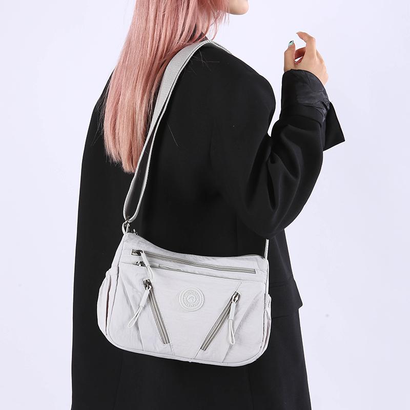 Multifunkční taška přes rameno, taška pro dojíždění, velkokapacitní dámská crossbody taška