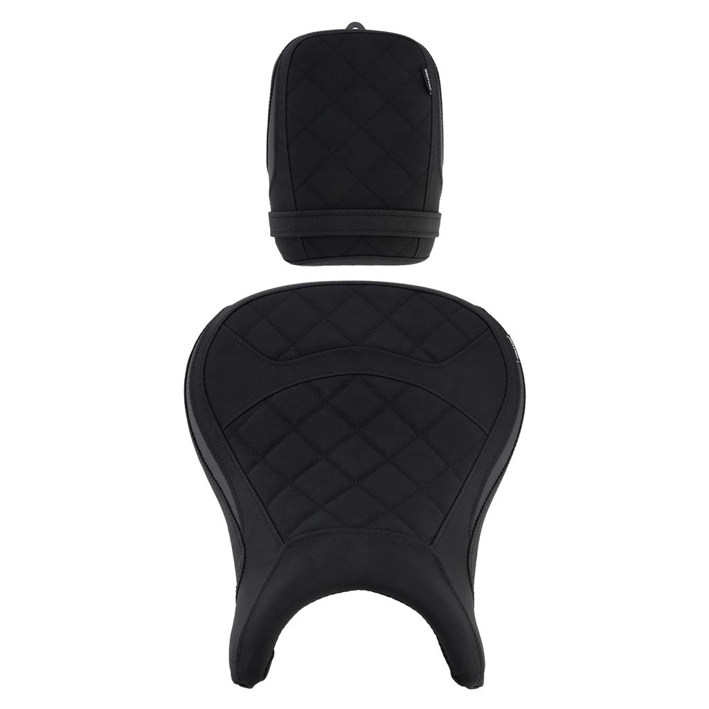 Front&Rear Raider Passenger Kit Lower Black For Kawasaki Eliminator 500 24-25