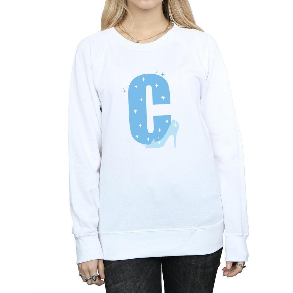 Disney Womens/Ladies Alphabet C Is For Cinderella Sweatshirt