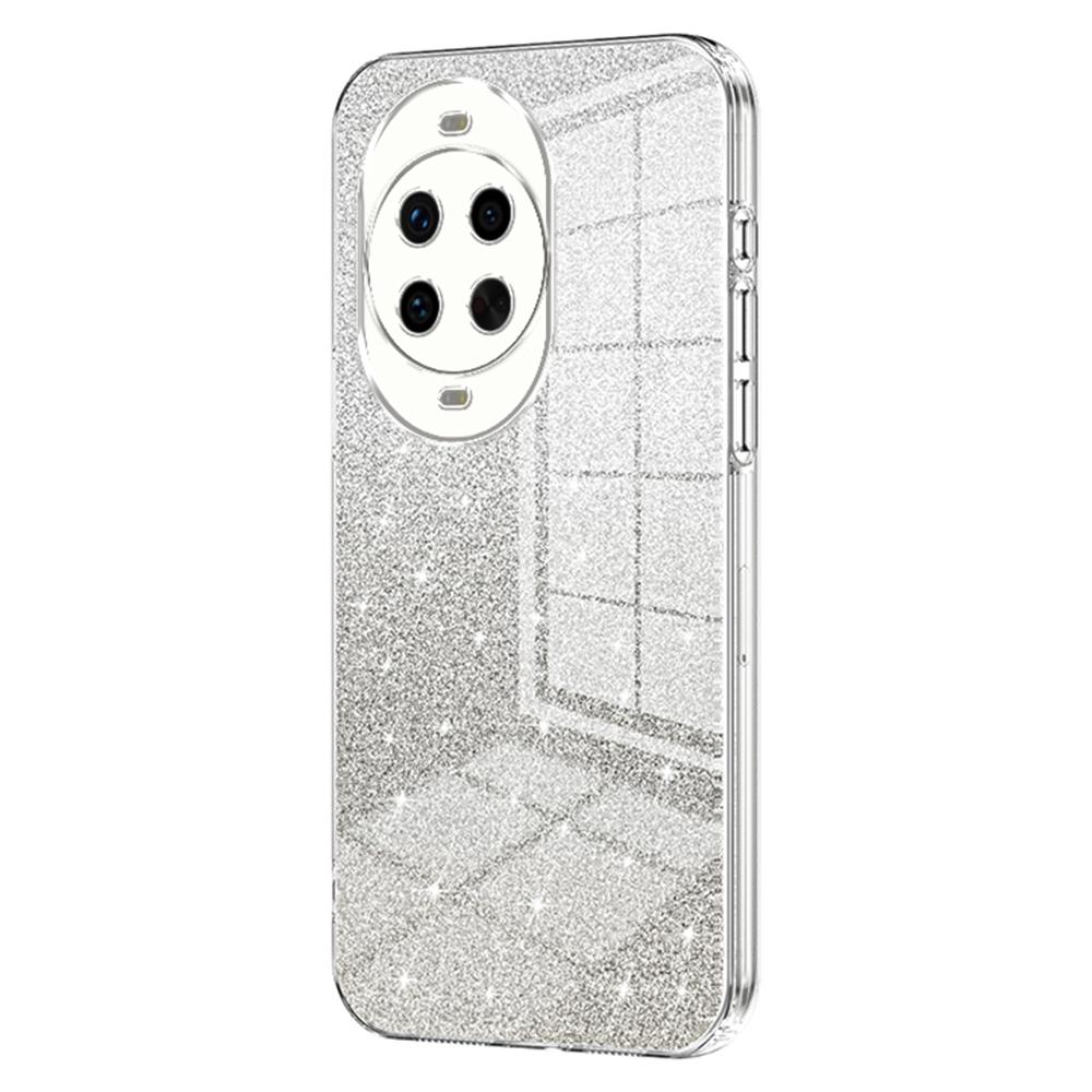 Pour Huawei nova 14 Pro 5G Coque Électroplaquée Dégradée Pailletée TPU Housse de Téléphone