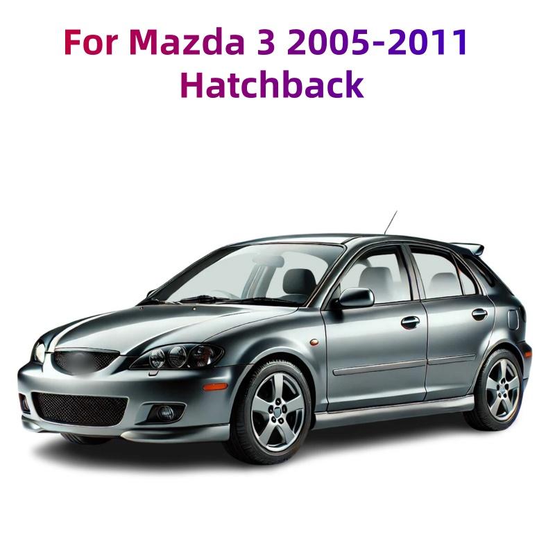 For Mazda 3 2005-2018 Axela 2014-2019 Sedan Hatchback Car Styling Accessories Window Visor Deflector Window Trim Sun Rain Guard