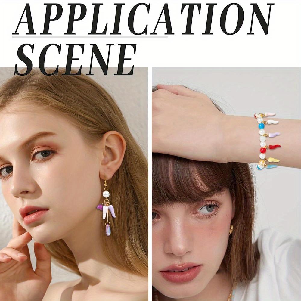 6/12/18 Stück Legierungsmaterial Chili Schmuck lose Chili Emaille Gemüse Anhänger Schmuck DIY Sommer Strand Fußkettchen Ohrringe