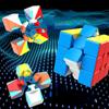 Professional Rubik's Cube High Quality Spin Rubik's Cube Kids Family Game  Magic Puzzle Cube Brain Exercise Toy