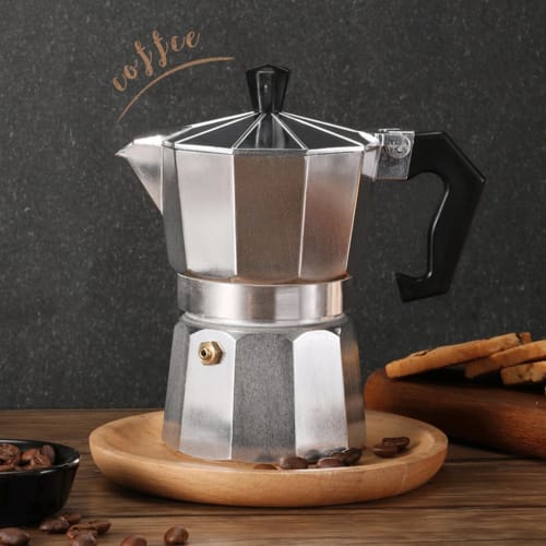 GrnArt Italian Espresso Pot, Italian Moka Pot, Large Capacity Aluminum Coffee Pot, Italian Espresso Extractor, Moka Pot, Italian Espresso Machine, Ita