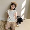 Pantaloncini in Pizzo Blu Stile Coreano Zhili per Bambine