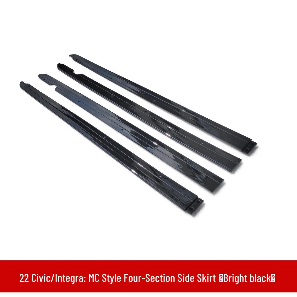 Honda Integra/Civic Front Lip, Rear Spoiler, Side Skirts, Rear Lip, Louvers, and Exhaust Tips Body Kit