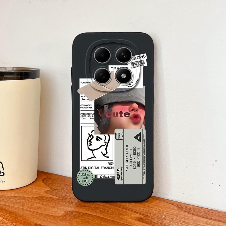 For Xiaomi Redmi Note 15 Pro Plus Phone Case Cool Astronaut Funda For Redmi Note15 Pro 4G 5G Soft Liquid Silicone Back Cover